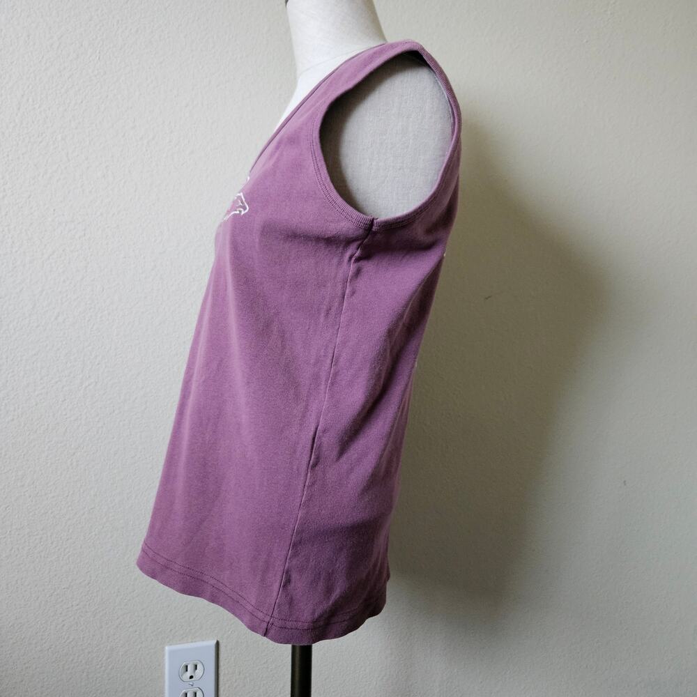 Harley Davidson Purple Tank VNeck Large - Picture 3 of 8